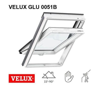 Fereastra mansarda VELUX GLU 0051 - maner sus