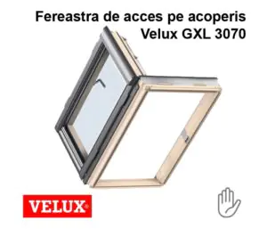 Fereastra mansarda acces acoperis VELUX GXL 3070