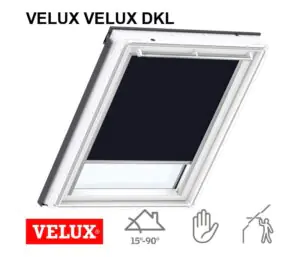 Rulou interior opac manual VELUX DKL