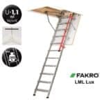 Scara de acces la pod FAKRO LML Lux este conceputa pentru a asigura cel mai mare grad de confort.