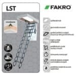 Scara FAKRO LST Pantograf