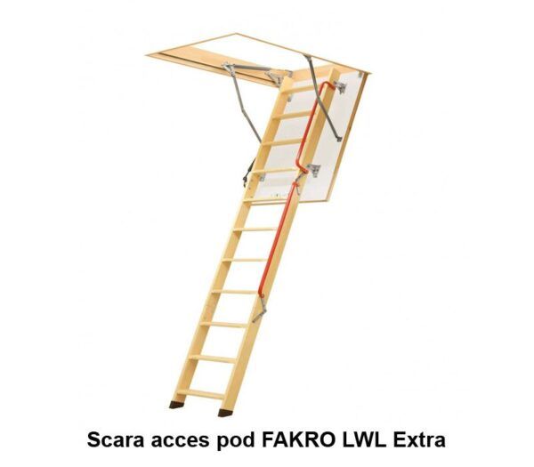 Scara acces pod FAKRO LWL Extra