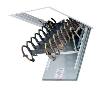 Scara acces pod metalica FAKRO LSF Antifoc