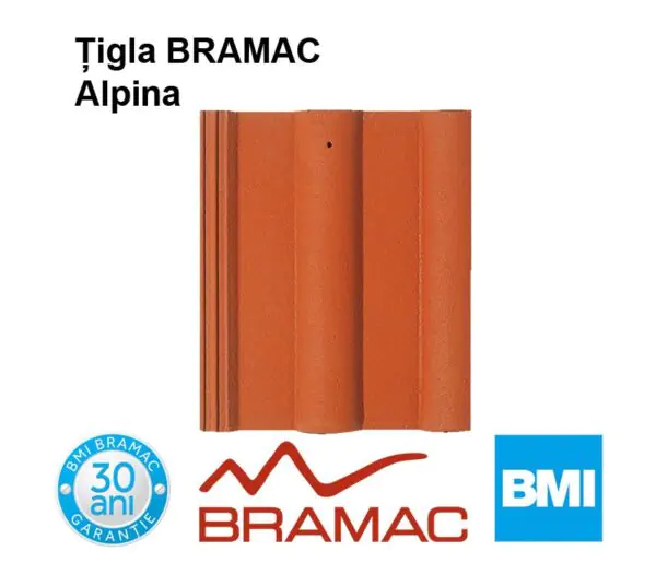 Tigla de beton Bramac Alpina Clasic