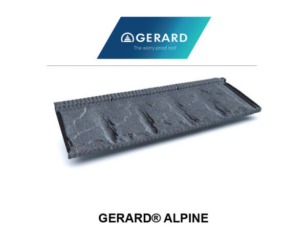 Tigla metalica cu roca vulcanica GERARD® ALPINE