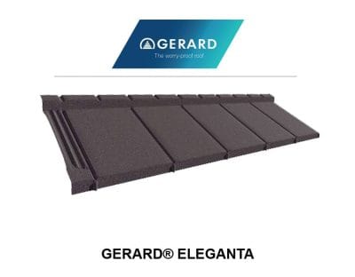 Tigla metalica cu roca vulcanica GERARD® ELEGANTA