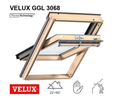 Fereastra mansarda VELUX GGL 3068 - maner sus