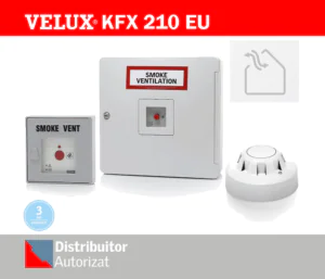 Kit de actionare pentru fereastra evacuare fum VELUX KFX 210 EU