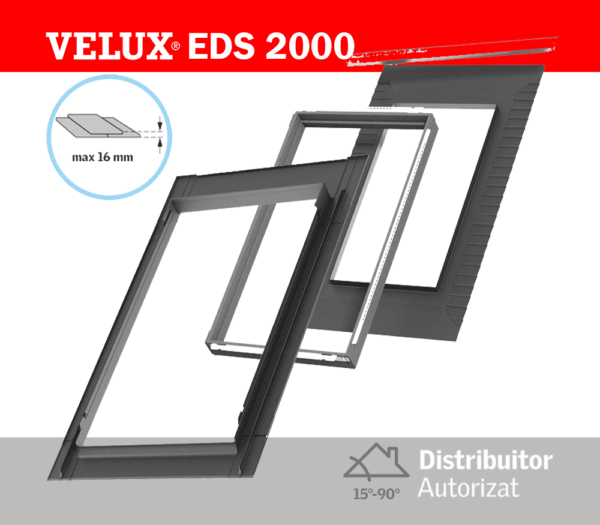 Rama de etansare VELUX EDS 2000 cu kit BDXBFX