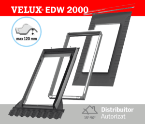 Rama de etansare VELUX EDW 2000 cu kit BDXBFX