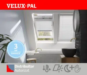 Jaluzele interioare VELUX PAL