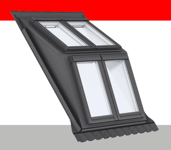 Lucarna VELUX EBW 2022BK