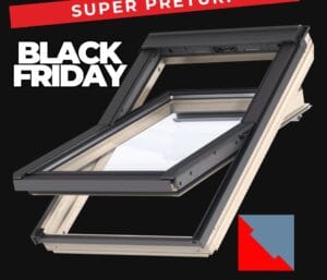 BLACK FRIDAY Velux GLL 1061 maner sus 78x118 MK06+Rama EDW2000