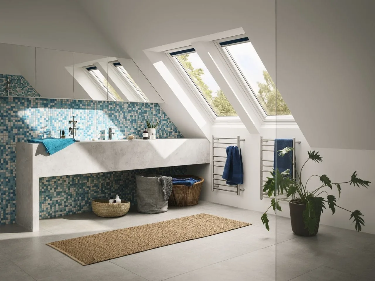 Fereastra mansarda Velux GLU 0061 poliuretan, 3 foi de sticla - imagine 6