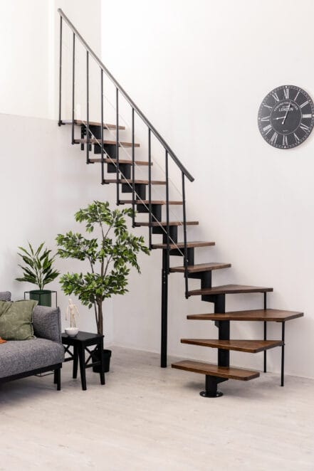 Scara pentru spatii mici Comfort Top Turn