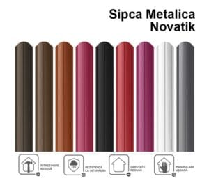 Sipca gard metalica