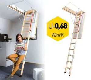 Scara pod FAKRO LTK Energy