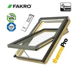 Fereastra mansarda FAKRO FTP-V U3 Z-Wave electrica 2 sticle