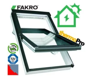 Fereastra mansarda cu fotocelula FAKRO FTU-V U3 SOLAR