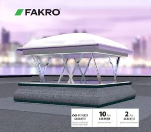 Fereastra evacuare fum acoperis terasa FAKRO DSF DU6
