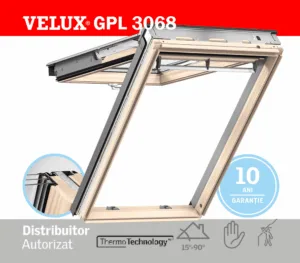 Fereastra mansarda Velux GPL 3068 cu dubla deschidere