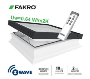 Fereastra electrica acoperis terasa FAKRO DEF DU8