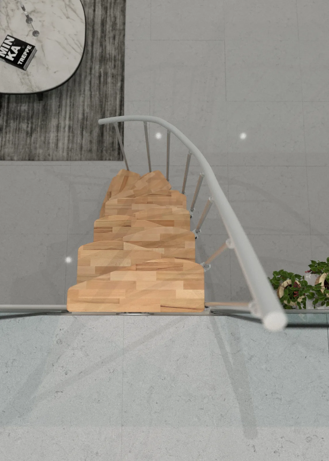 Scara pentru spatii mici Monte Carlo - imagine 2