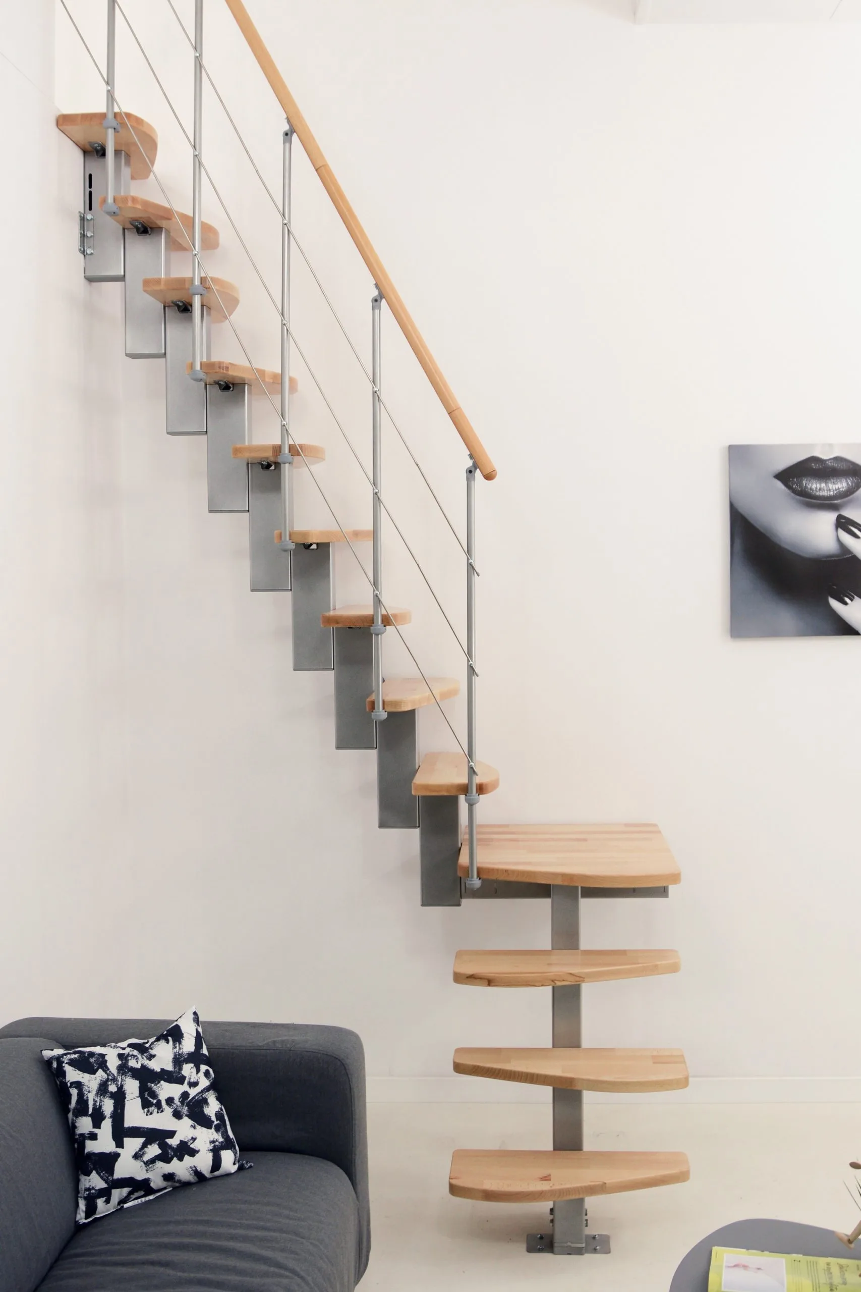 Scara pentru spatii mici Quatro Turn - imagine 2