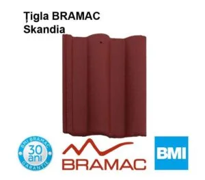 Tigla de beton Bramac Skandia Novo
