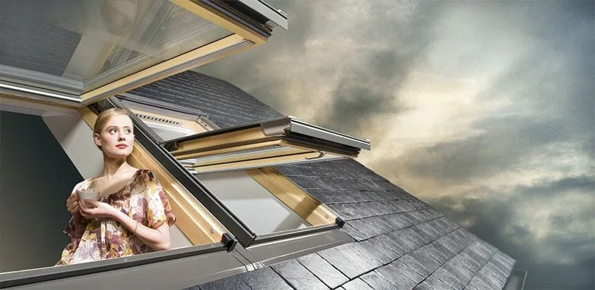 Fereastra mansarda FAKRO PPP-V preSelect Max U5 PVC cu dublă deschidere - imagine 4