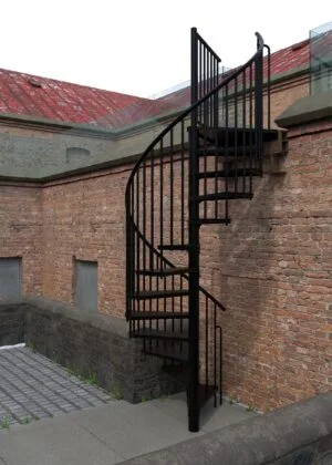 Scară pentru exterior Rondo Zink Color