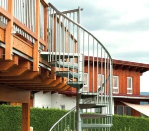 Scări pentru exterior