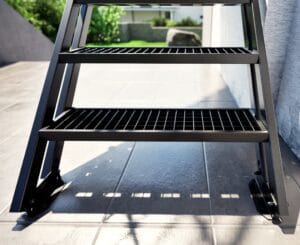 Scară exterioară Minka Flex Grid Zink