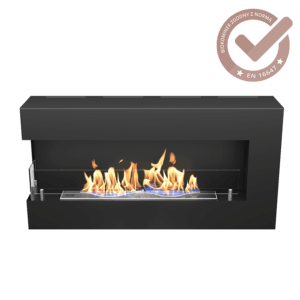 Șemineu bioetanol HITZE BLUES L 800x400x185 – stânga