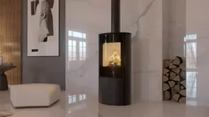 Sobă pe lemne HITZE ELLISSE S