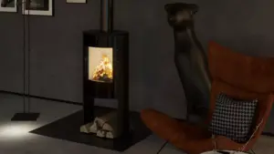 Sobă pe lemne HITZE ELLISSE SB