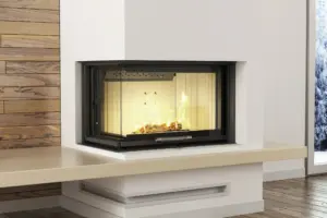Termoșemineu HITZE ALBERO AQUASYSTEM ALAQS68x53.L-D – colț stânga